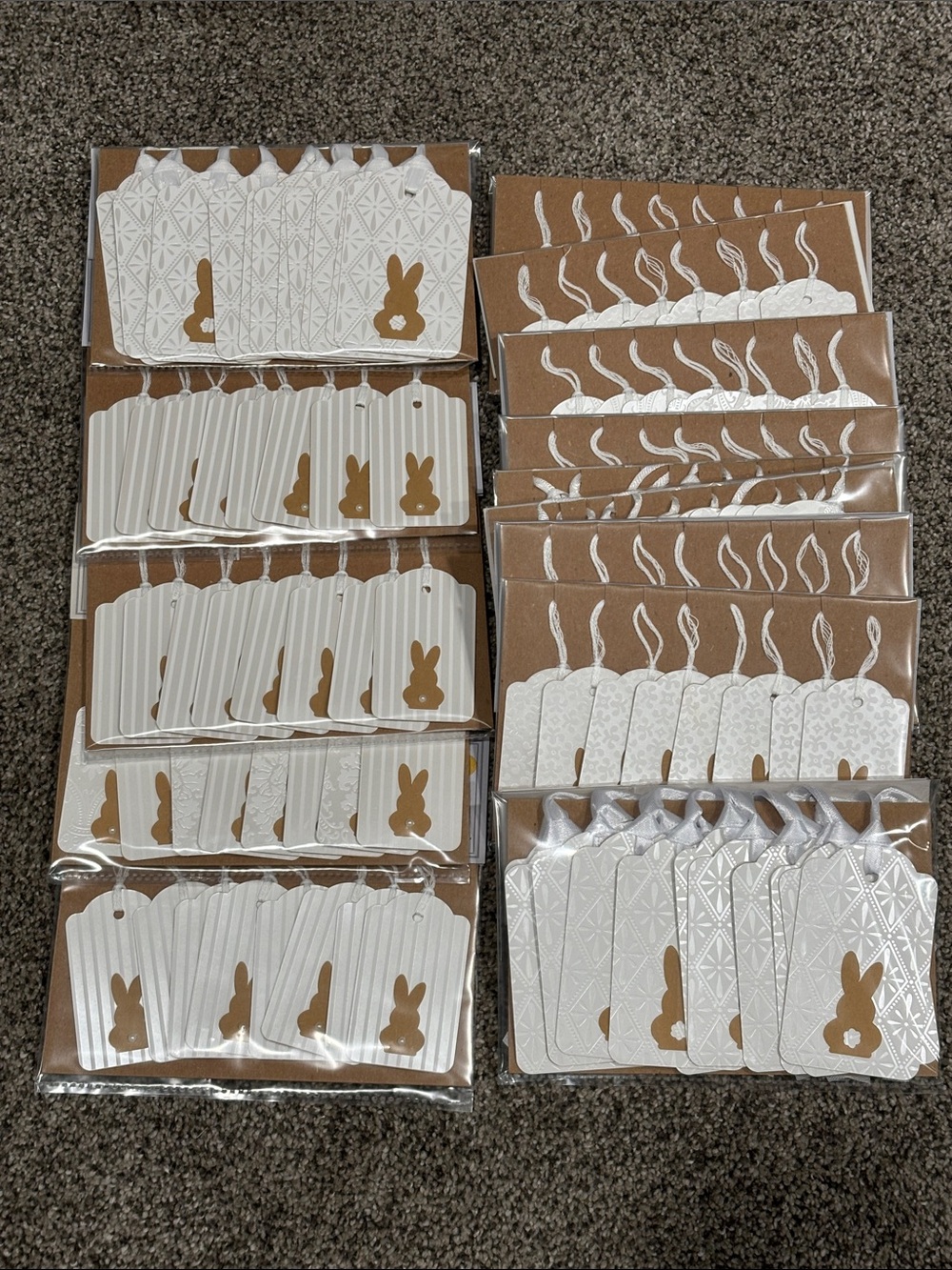 Easter/Bunny Gift Tags - Home Party Supplies